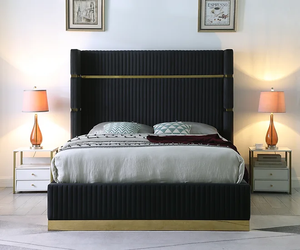 B786 Aspen Queen Bed Frame (Black)