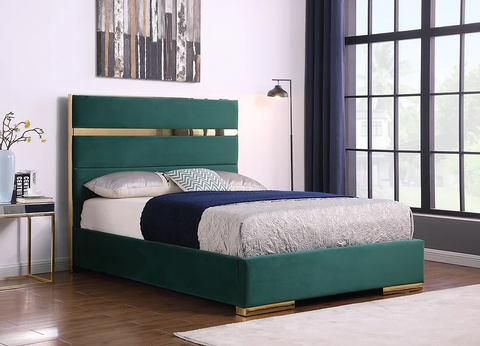 B810 Cartier (Green) Bed Frame