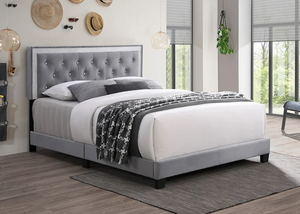 B9336 Mariana Bed Frame(Grey)