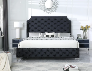 B830 Leilah Bed Frame (Black)