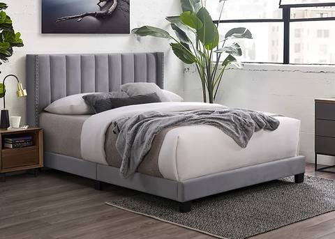 B9334 Lola Bed Frame (Grey).