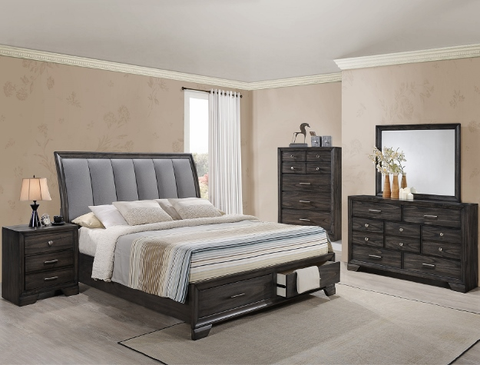 SETB6580 JAYMES BEDROOM SET AVAILABLE IN QUEEN AND KING SIZES