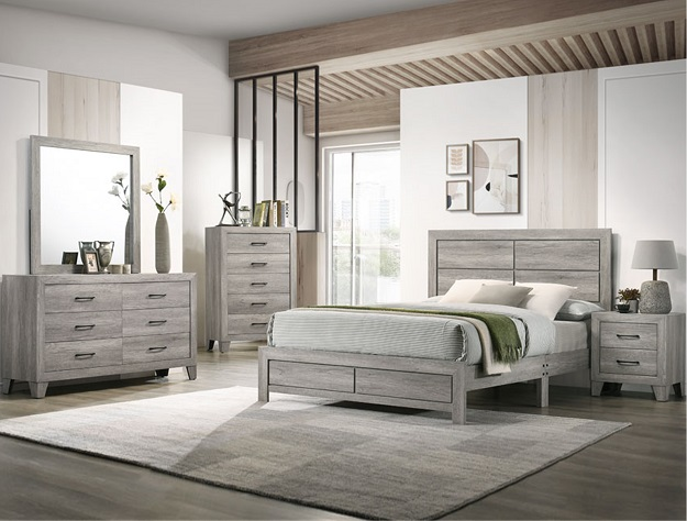 SETB9320 HOPKINS BEDROOM SET AVAILABLE IN TWIN, FULL, QUEEN AND KING SIZES