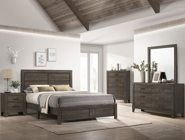 SETB9310 HOPKINS BEDROOM SET AVAILABLE IN TWIN, FULL, QUEEN AND KING SIZES