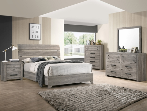 SETB5520 TUNDRA BEDROOM SET AVAILABLE IN QUEEN AND KING SIZES