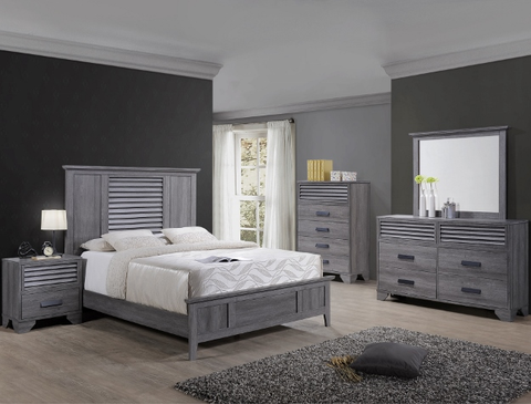 SETB4740 SARTER BEDROOM  SET AVAILABLE IN QUEEN AND KING SIZES