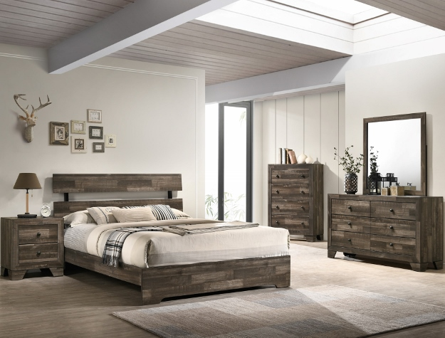 SETB6980 ATTICUS BEDROOM SET AVAILABLE IN TWIN, FULL, QUEEN AND KING SIZES