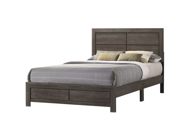 SETB9310 HOPKINS TWIN, FULL, QUEEN OR KING SIZE BED FRAME