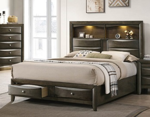 B4277 FALLON QUEEN OR KING SIZE BED