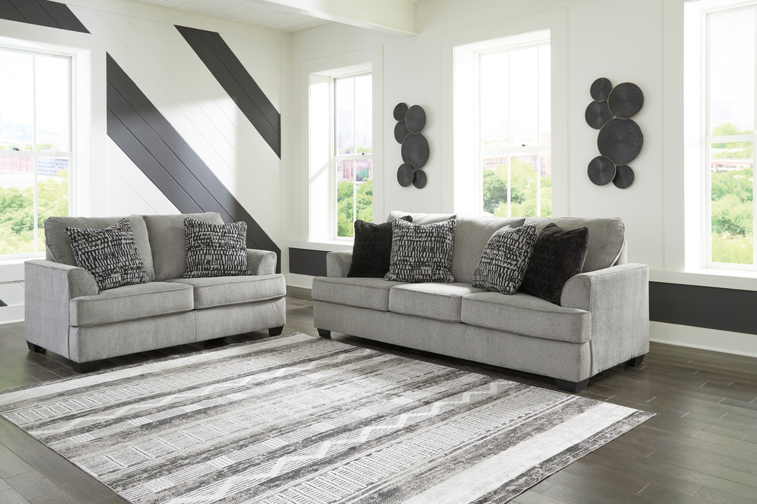 Ashley 347-08 Sofa & Loveseat Set