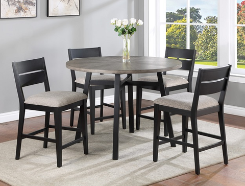 2712-5 PIECE MATHIS COUNTER HEIGHT DINING SET