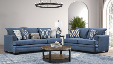 103 DENIM Sofa & Loveseat