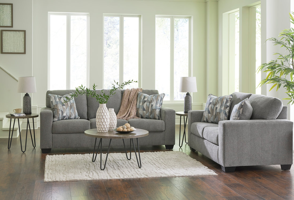 Ashley Sofa & Loveseat Set available in Parchment and Graphite colors