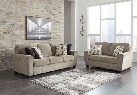 McCluer Mocha Living Room Set