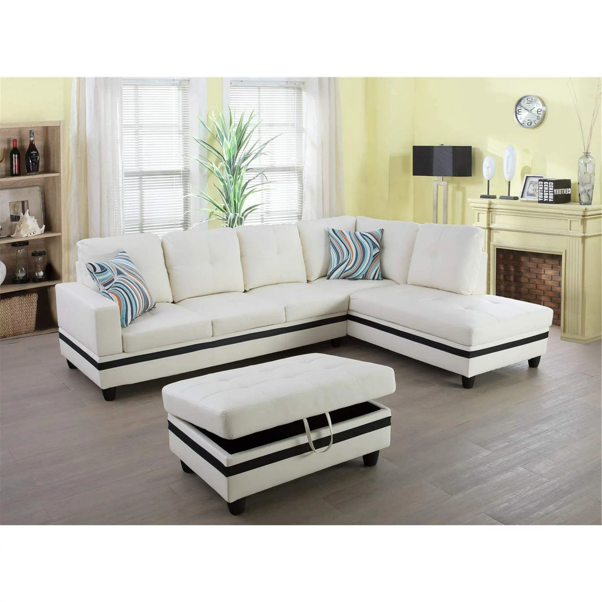 Ainehome Furniture Modern Sectional Sofa Set