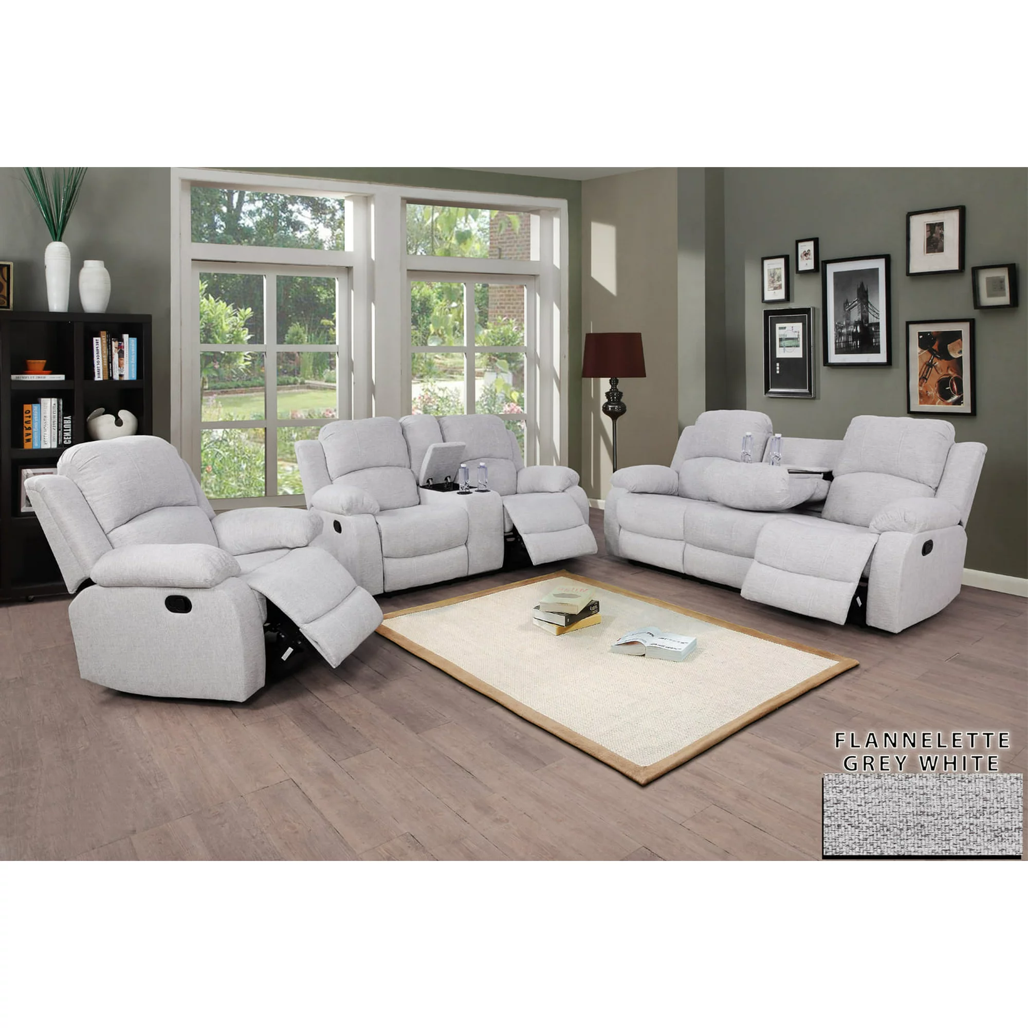 Ainehome Reclining Living Room SET