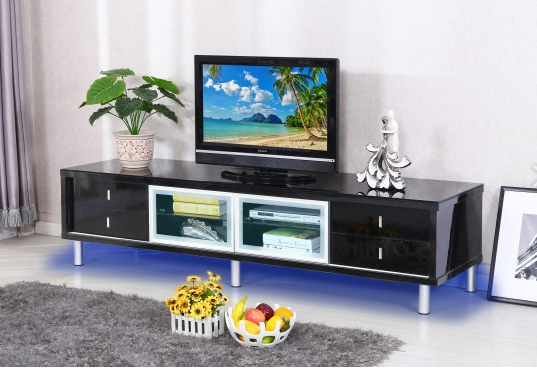 722 Black - TV Stand