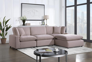 SKY Rose Velvet Modular Sectional