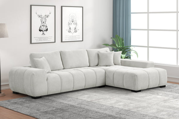 MANHATTAN2 GRAY SECTIONAL