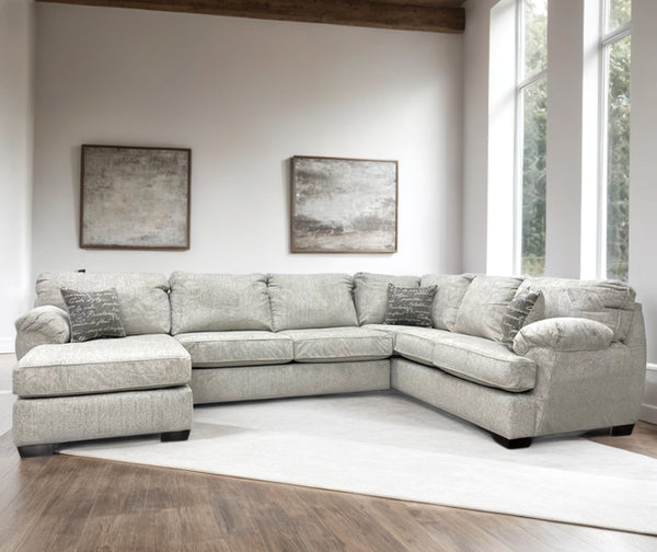 BRENTWOOD SECTIONAL AVAILABLE IN GRAY, LINEN AND BLACK