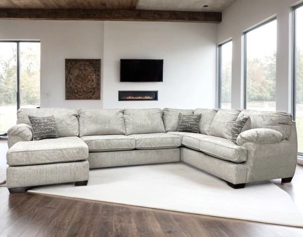 BRENTWOOD SECTIONAL AVAILABLE IN GRAY, LINEN AND BLACK