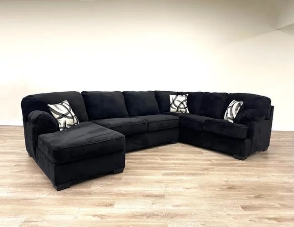 BRENTWOOD SECTIONAL AVAILABLE IN GRAY, LINEN AND BLACK