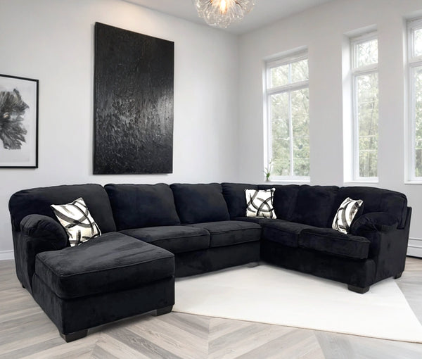 BRENTWOOD SECTIONAL AVAILABLE IN GRAY, LINEN AND BLACK