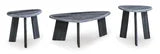 T390-13 COFFEE TABLE AND 2 END TABLES SET