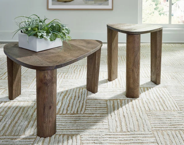 A4000604 2 PIECE ACCENT TABLE SET