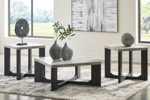 T251-13 COFFEE TABLE AND 2 END TABLES SET