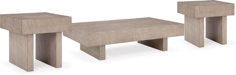 T922 COFFEE TABLE AND 2 END TABLES SET