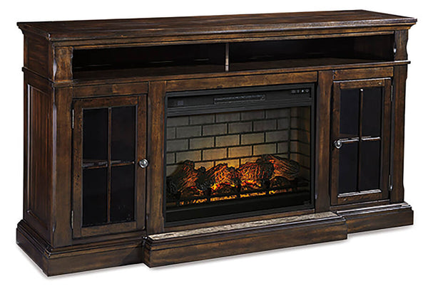 W701-88 TV STAND WITH FIREPLACE 72" L